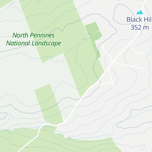 Map of Hindon Hill