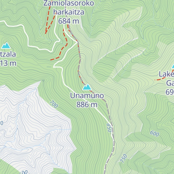 Map of Unamuno