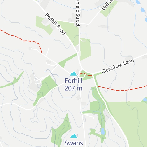 Map of Forhill