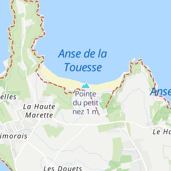Map of Pointe du petit nez