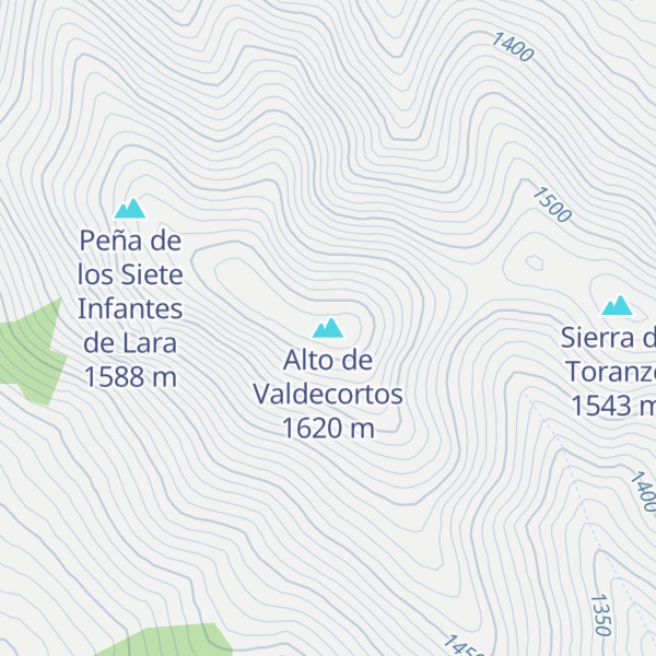 Map of Alto de Valdecortos