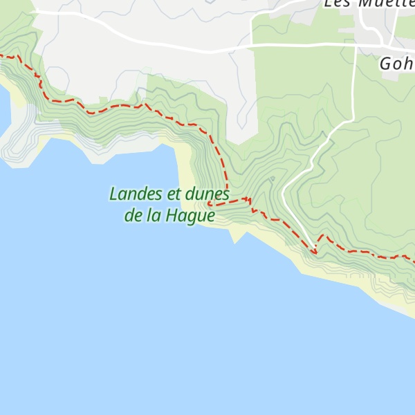 Map of Pointe du Bec de l'Ane