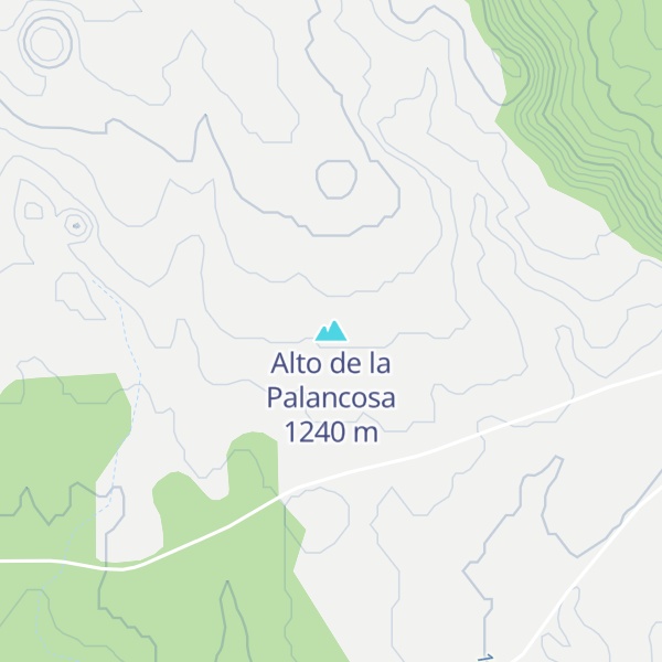 Map of Alto de la Palancosa
