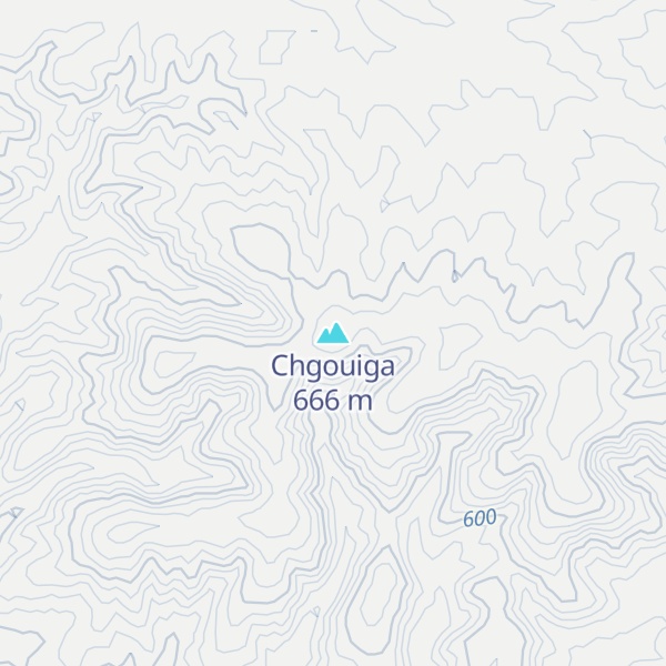 Map of Chgouiga