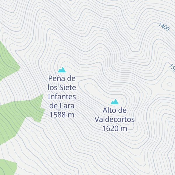 Map of Toranzo