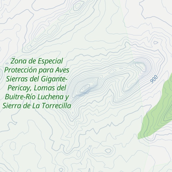 Map of Cerro de Peña María