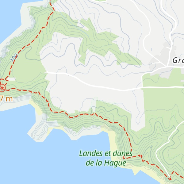 Map of La Hurette du Grand Heu
