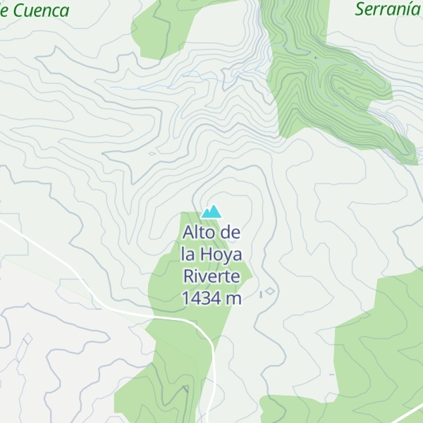 Map of Alto de la Hoya Riverte