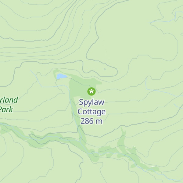 Map of Spylaw Cottage