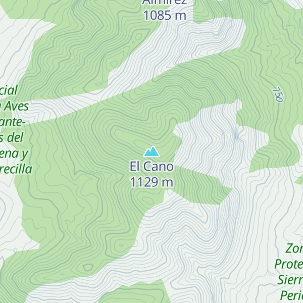 Map of El Cano