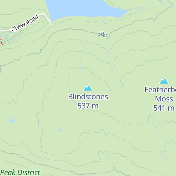 Map of Blindstones