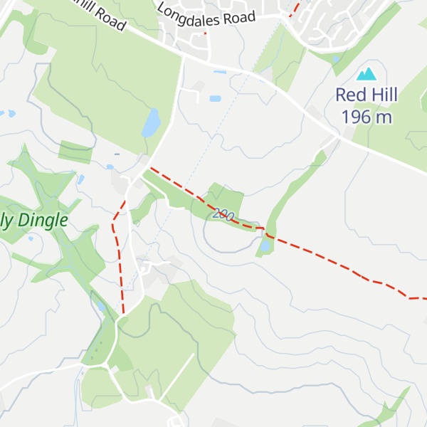 Map of Wast Hill