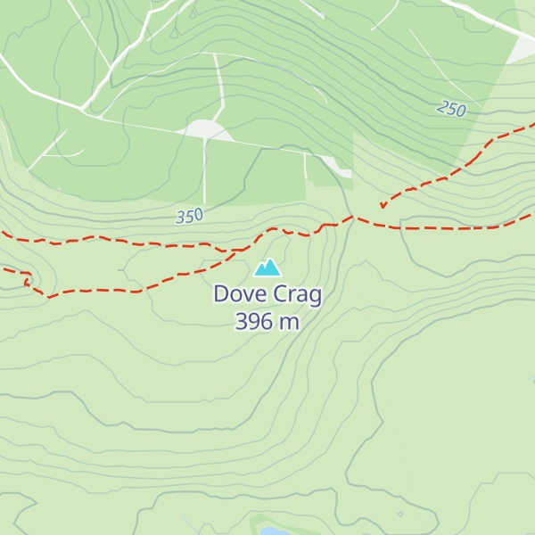 Map of Dove Crag