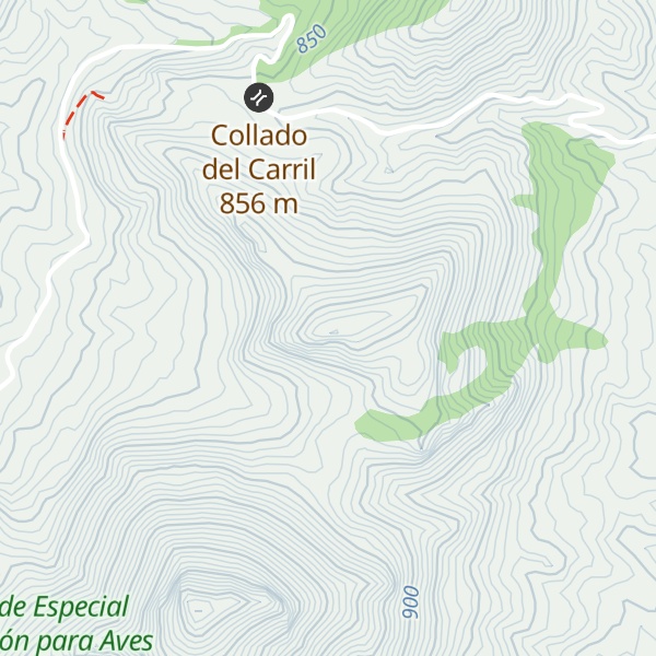 Map of Cerro del Carril