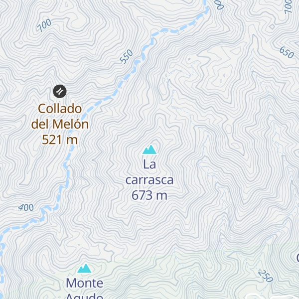 Map of La carrasca