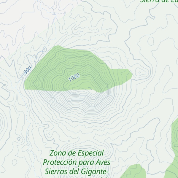 Map of Cerro Guadaperos