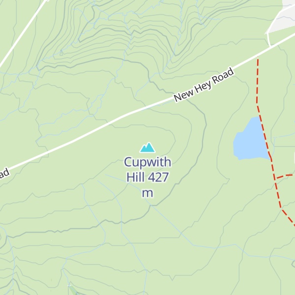 Map of Cupwith Hill