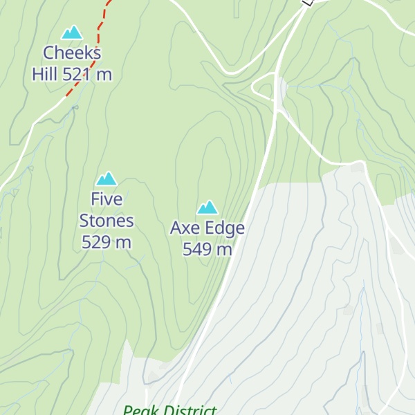 Map of Axe Edge
