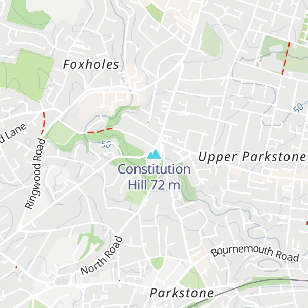 Map of Constitution Hill