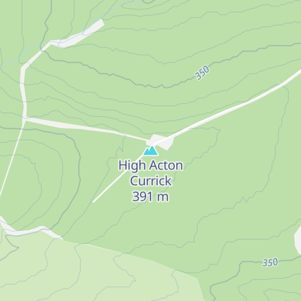 Map of High Acton Currick