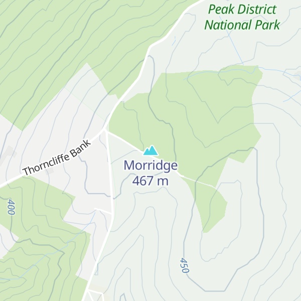 Map of Morridge