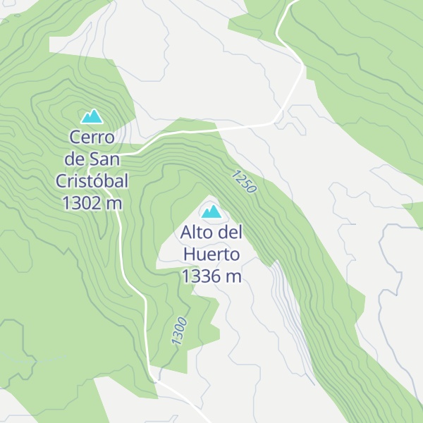 Map of Alto del Huerto