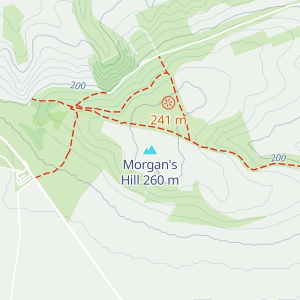Map of Morgan's Hill