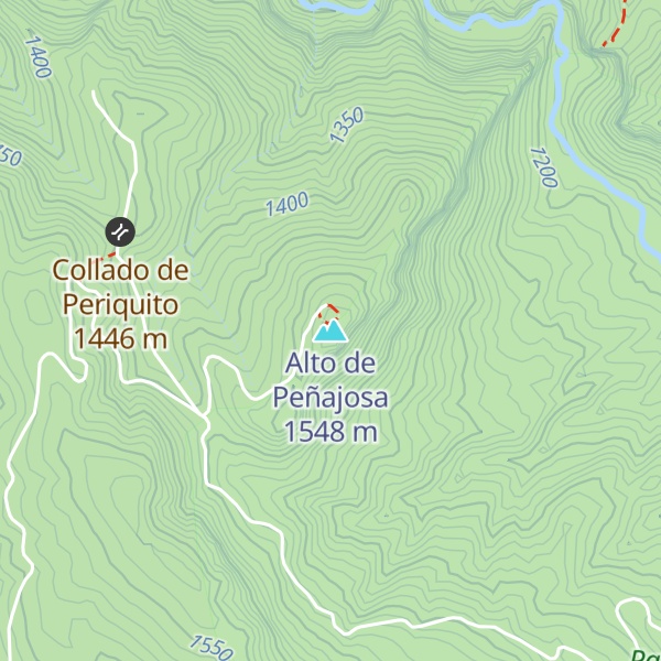 Map of Alto de Peñajosa