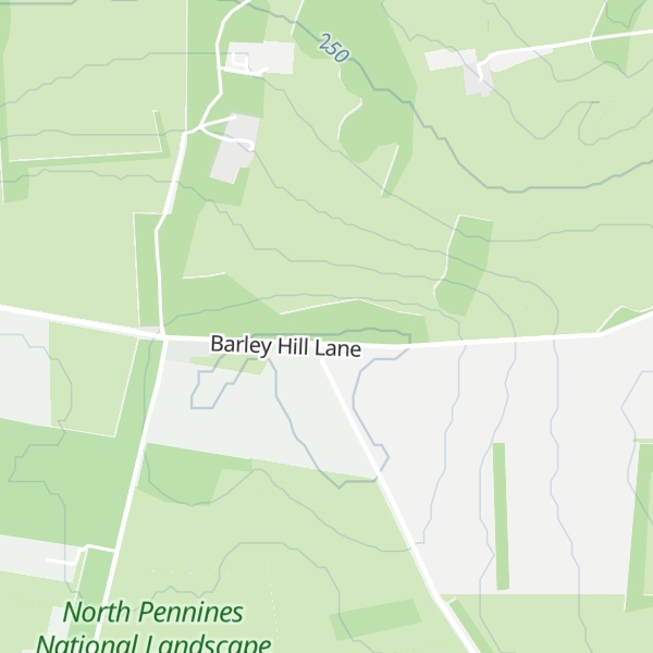 Map of Barley Hill
