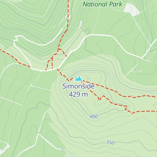 Map of Simonside