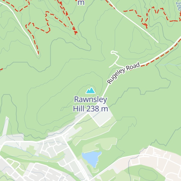 Map of Rawnsley Hill