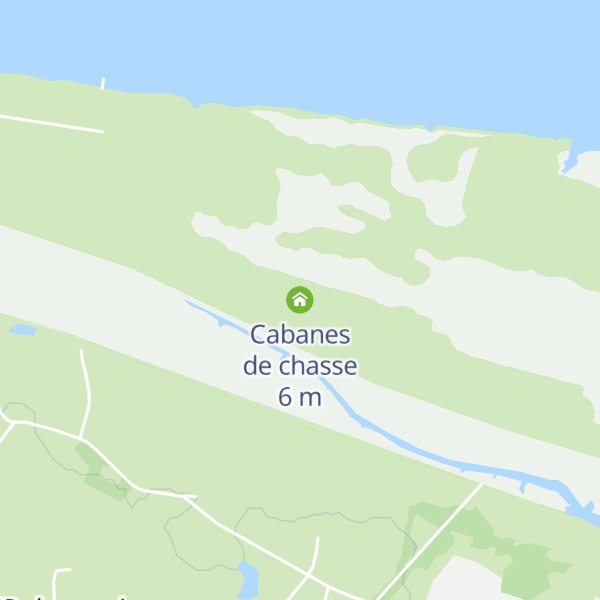 Map of Cabanes de chasse