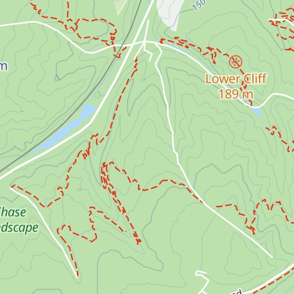 Map of Rainbow Hill