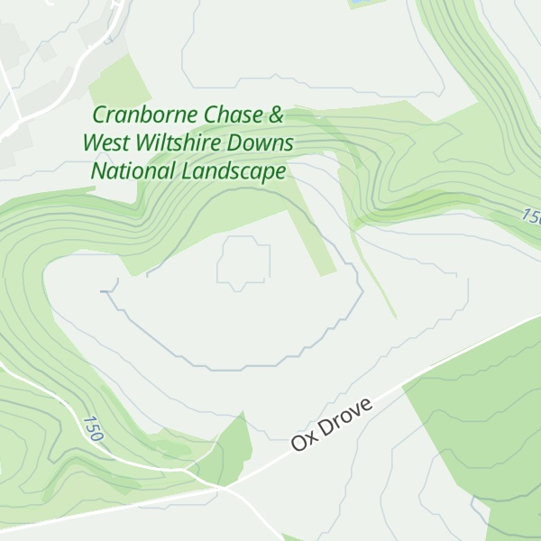 Map of Marleycombe Hill