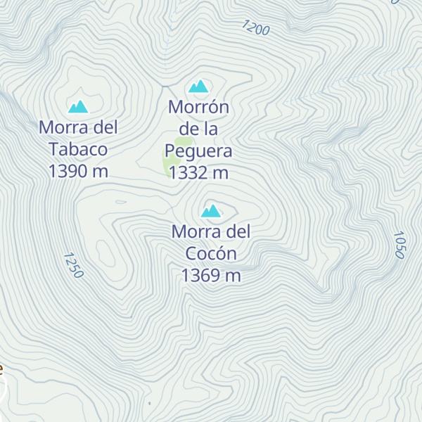 Map of Morra del Cocón