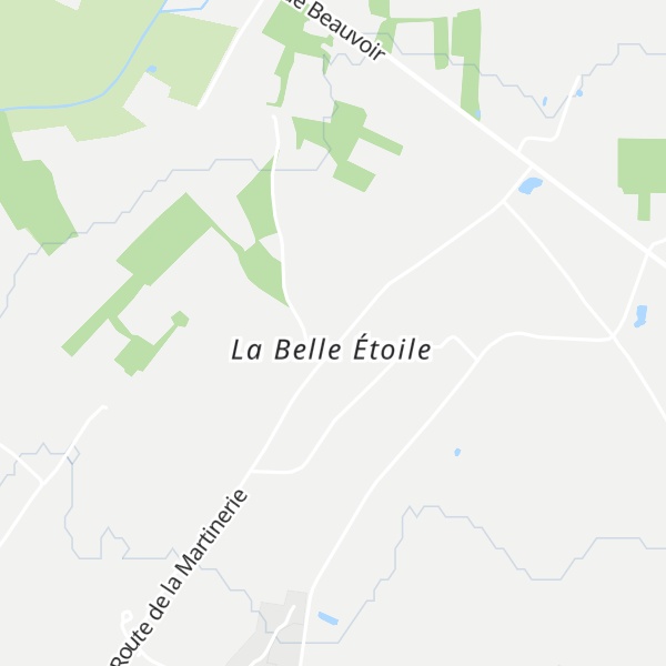 Map of Gîte de la Belle Étoile