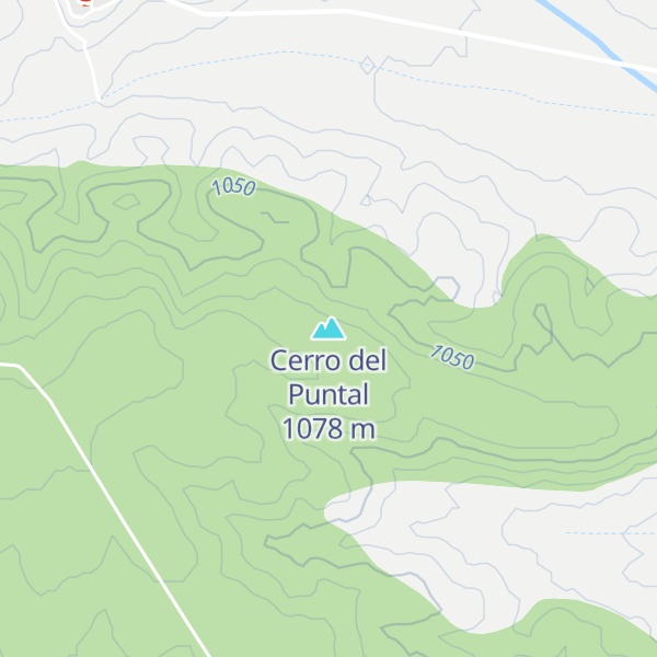 Map of Cerro del Puntal