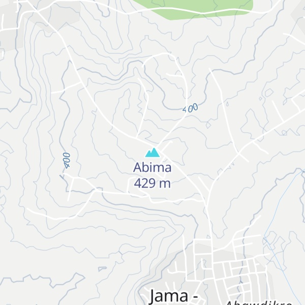 Map of Abima