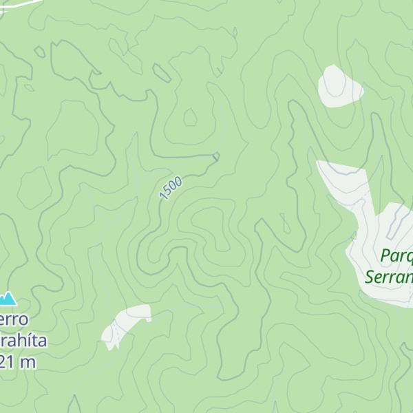 Map of Cabeza Alta
