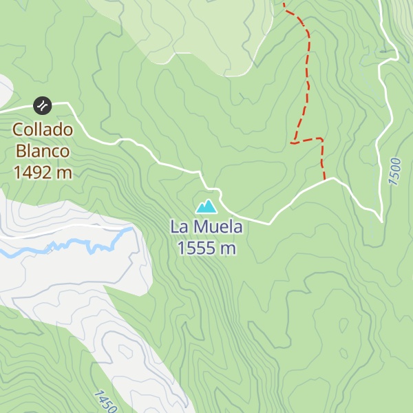 Map of La Muela