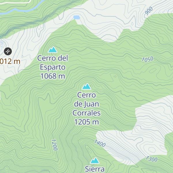 Map of Cerro de Juan Corrales
