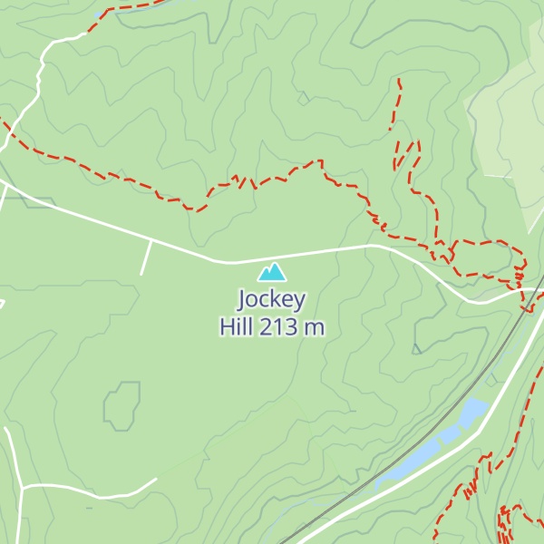 Map of Jockey Hill
