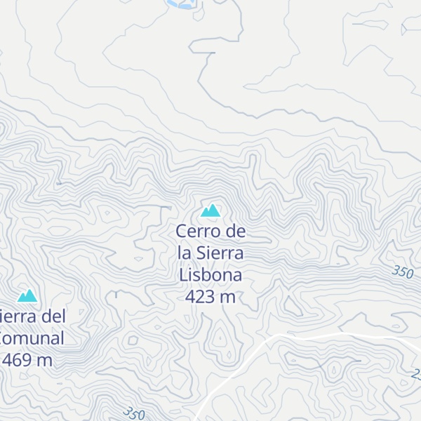 Map of Cerro de la Sierra Lisbona