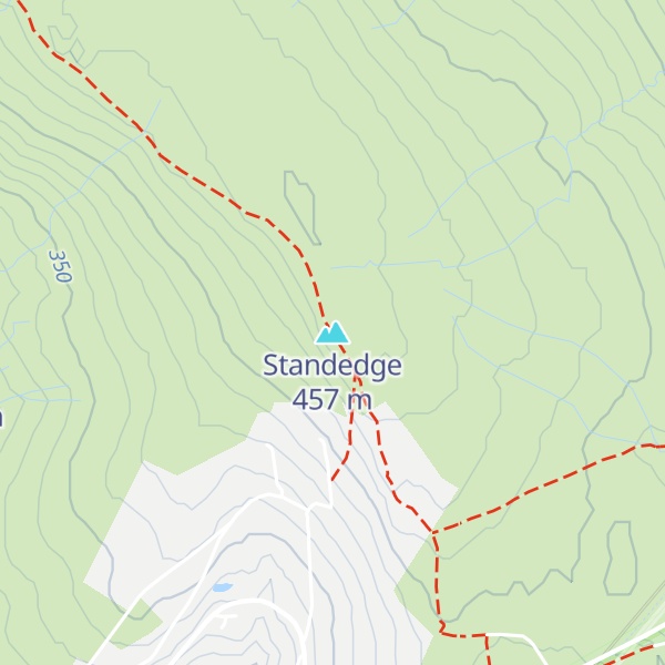 Map of Standedge
