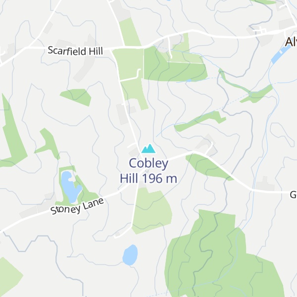 Map of Cobley Hill