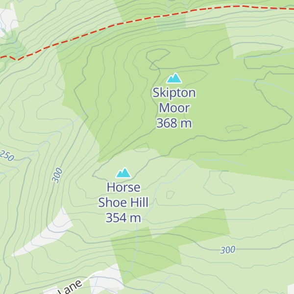 Map of Millstone Hill