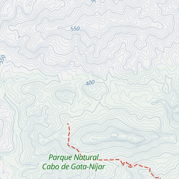 Map of Cerro Riscos Negros