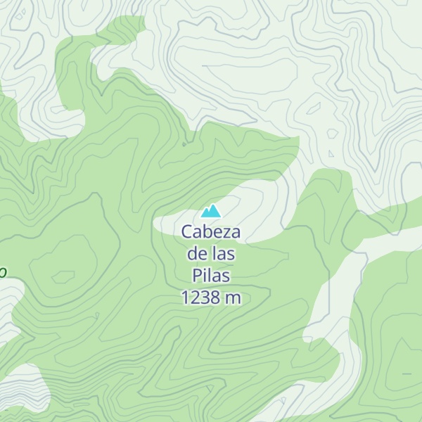 Map of Cabeza de las Pilas