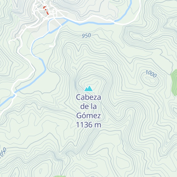 Map of Cabeza de la Gómez