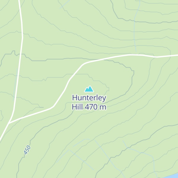 Map of Hunterley Hill
